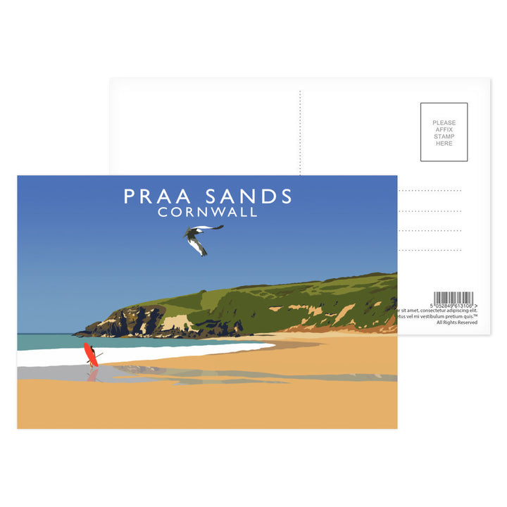 Praa Sands, Cornwall Postcard Pack