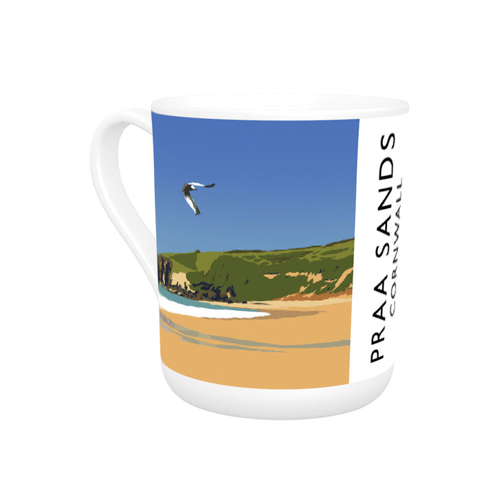 Praa Sands, Cornwall Bone China Mug