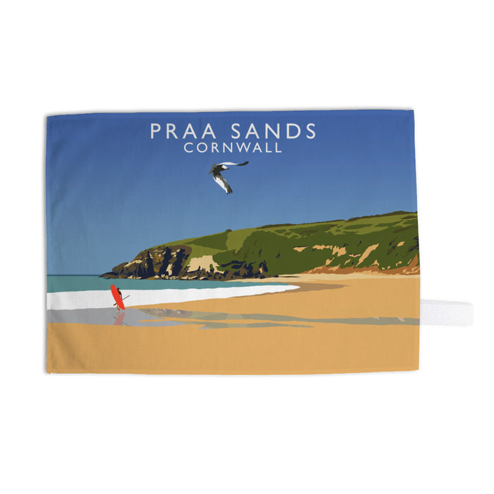 Praa Sands, Cornwall Tea Towel