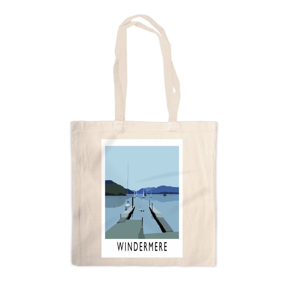 Windermere, Lake District Canvas Tote Bag