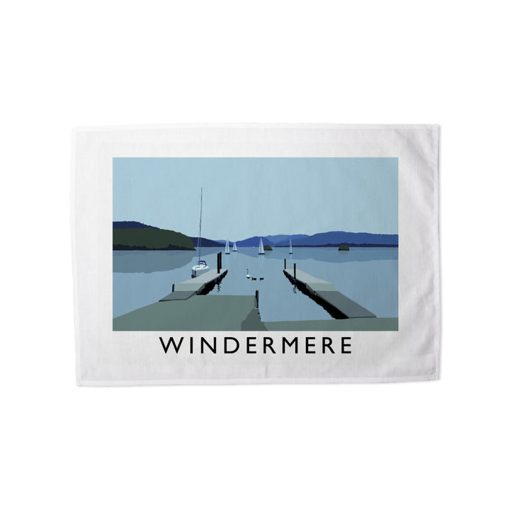 Windermere, Lake District Tea Towel