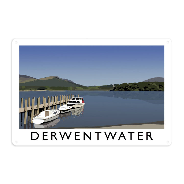 Derwentwater, Lake District Metal Sign