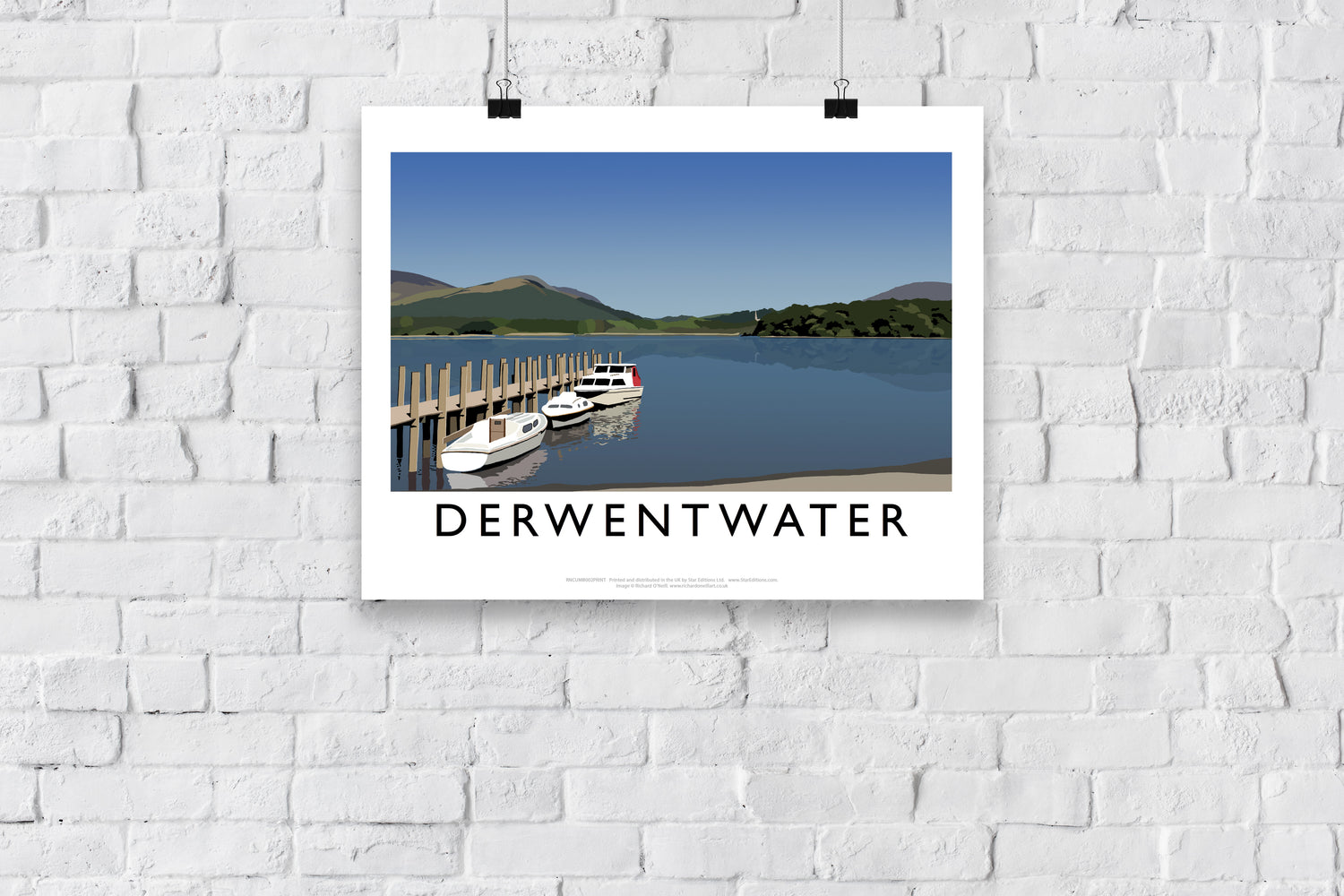 Derwentwater, Lake District - Art Print