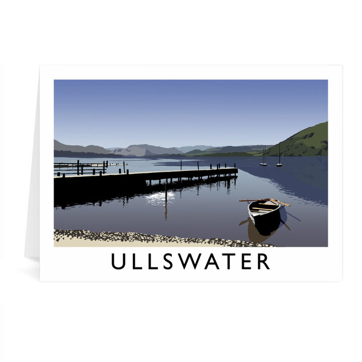 Ullswater, Lake District Greeting Card 7x5