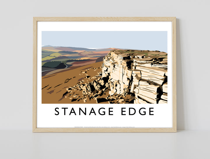 Stannage Edge, Derbyshire - Art Print