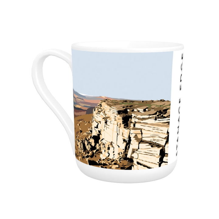 Stannage Edge, Derbyshire Bone China Mug