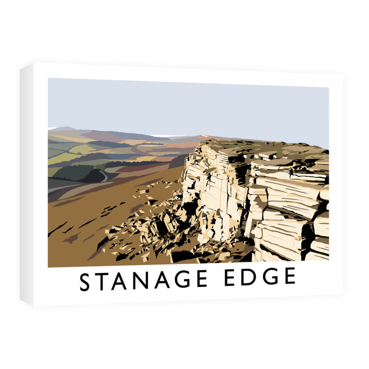 Stannage Edge, Derbyshire Canvas