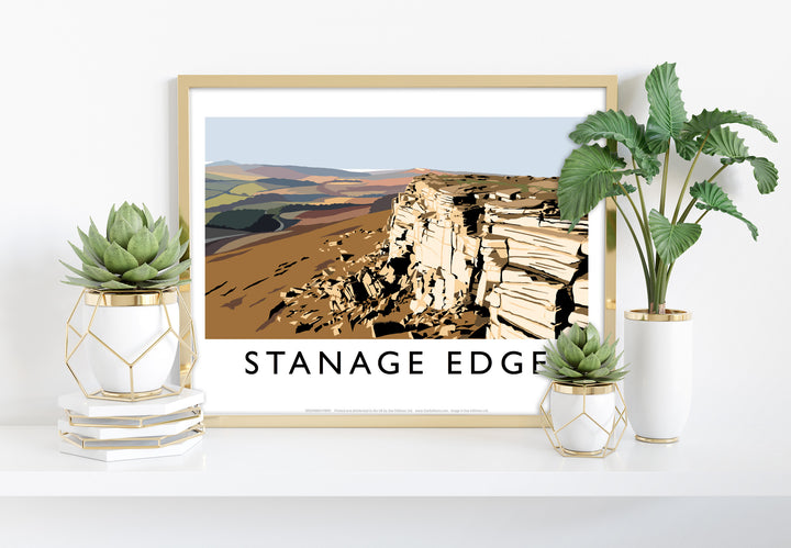 Stannage Edge, Derbyshire - Art Print