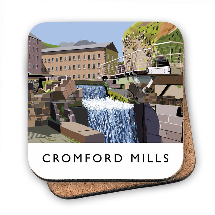 Cromford Mills, Derbyshire MDF Coaster