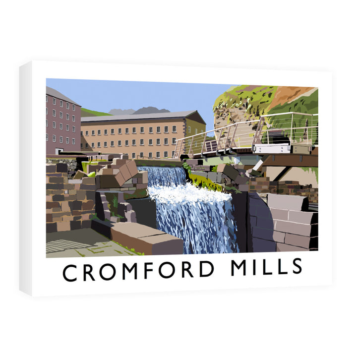 Cromford Mills, Derbyshire 60cm x 80cm Canvas