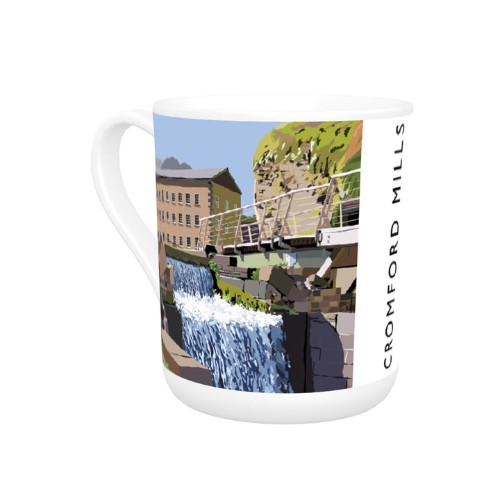 Cromford Mills, Derbyshire Bone China Mug