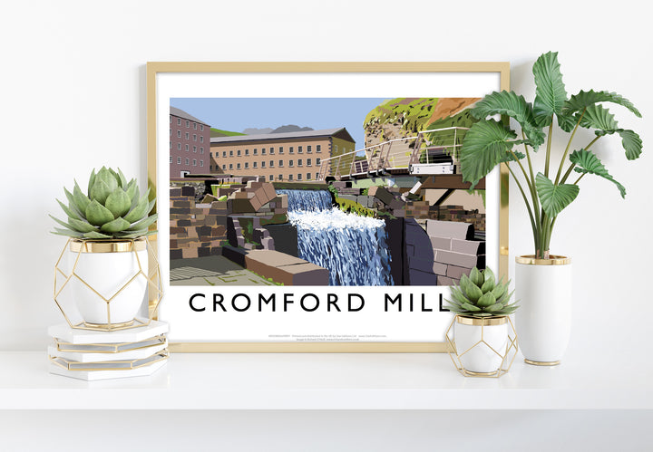 Cromford Mills, Derbyshire - Art Print