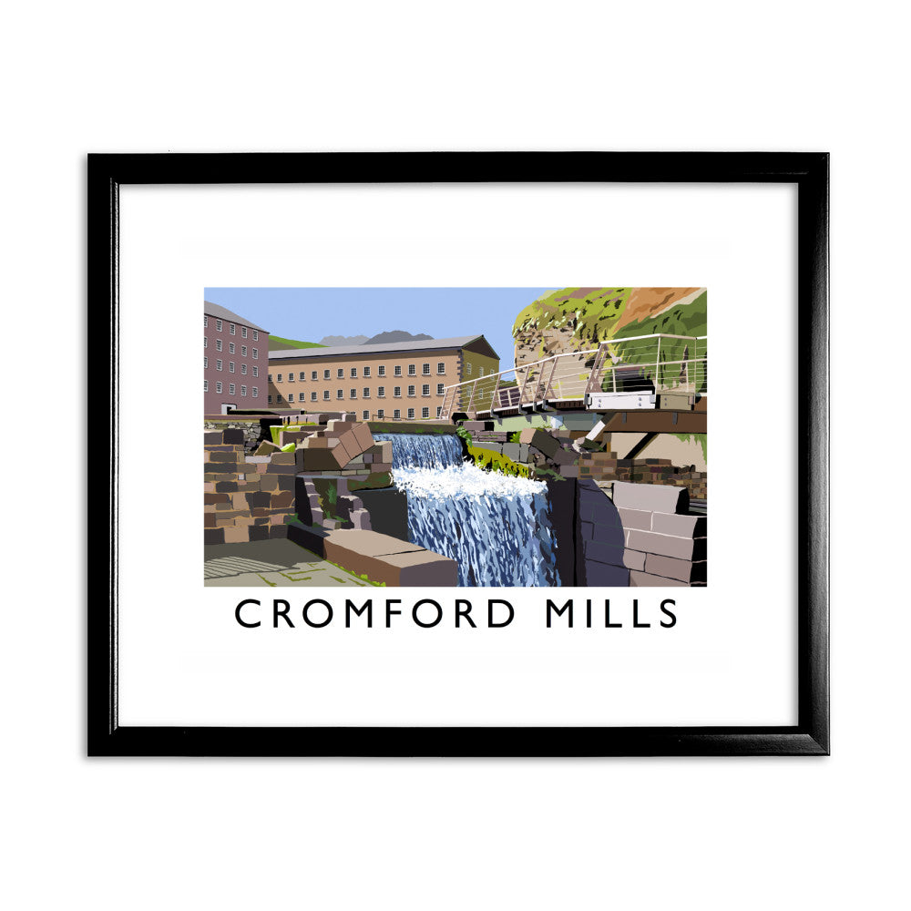 Cromford Mills, Derbyshire - Art Print