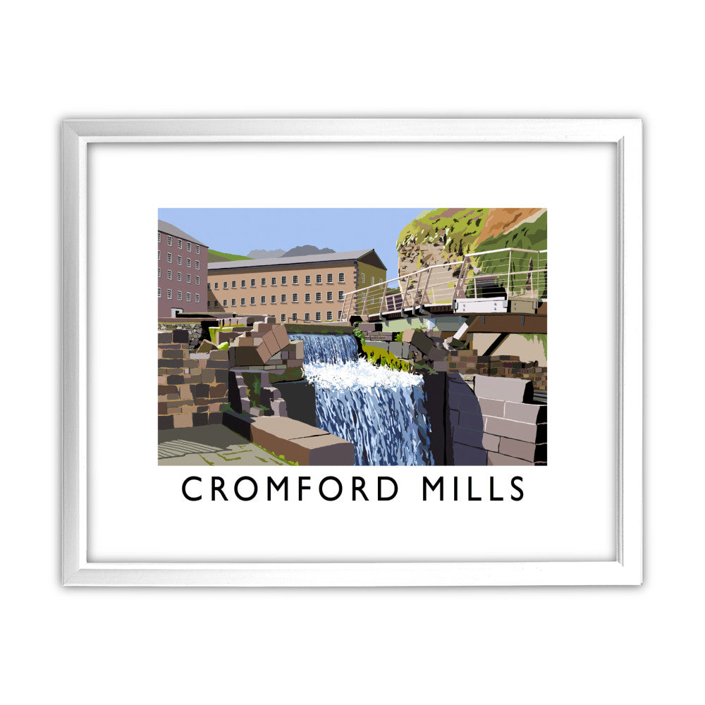 Cromford Mills, Derbyshire - Art Print