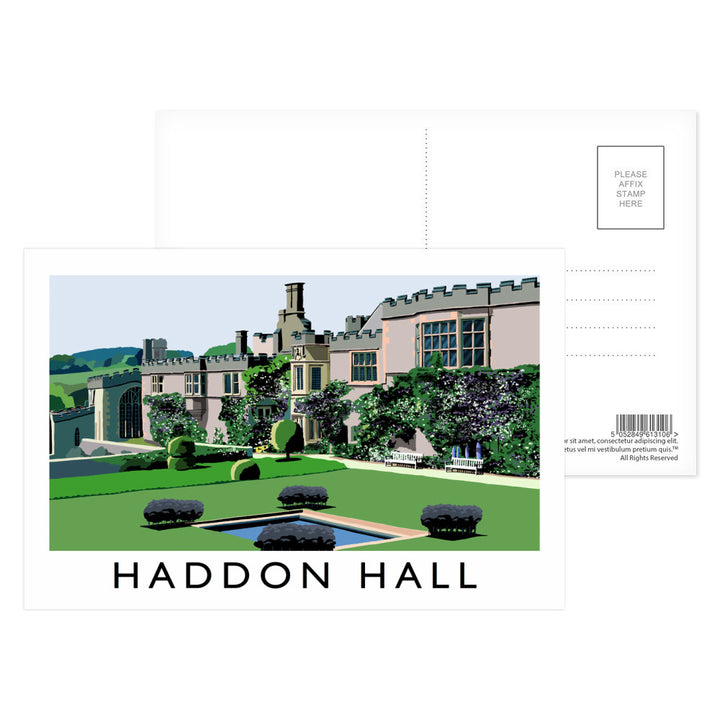 Haddon Hall, Derbyshire Postcard Pack