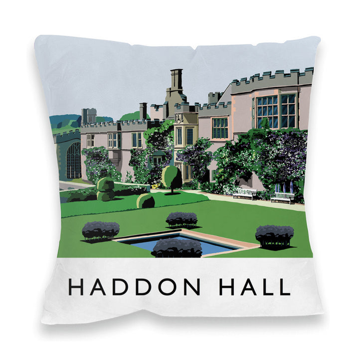 Haddon Hall, Derbyshire Fibre Filled Cushion