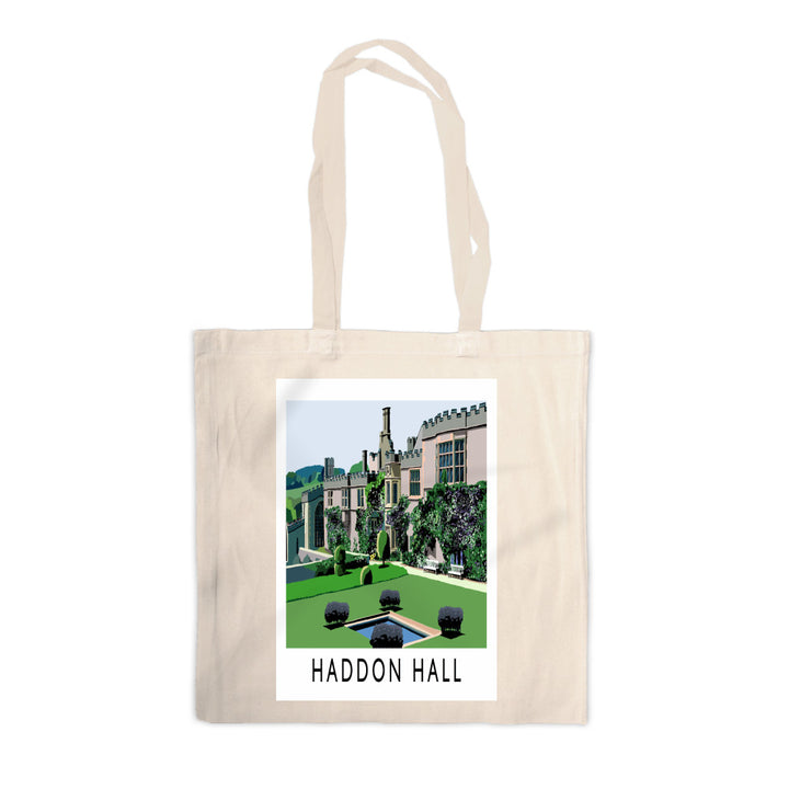 Haddon Hall, Derbyshire Canvas Tote Bag