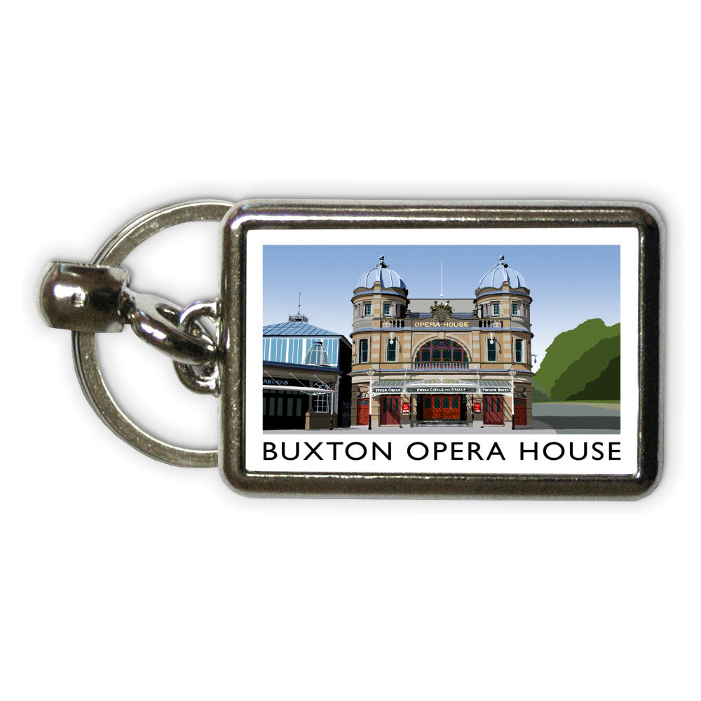 Buxton Opera House, Derbyshire Metal Keyring