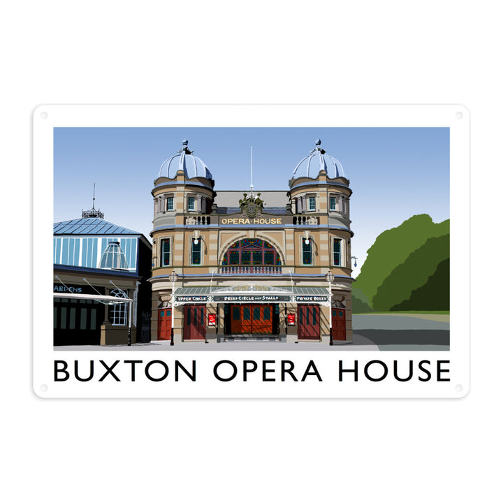 Buxton Opera House, Derbyshire Metal Sign