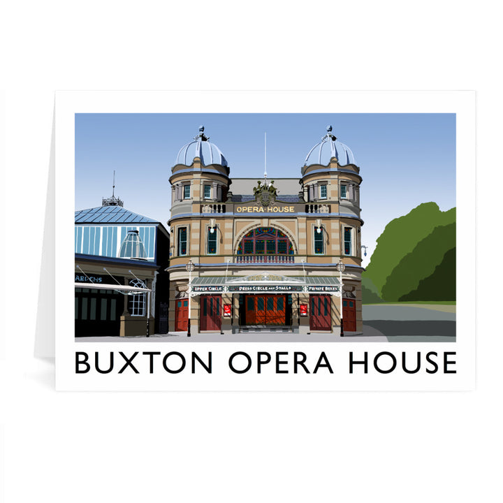 Buxton Opera House, Derbyshire Greeting Card 7x5