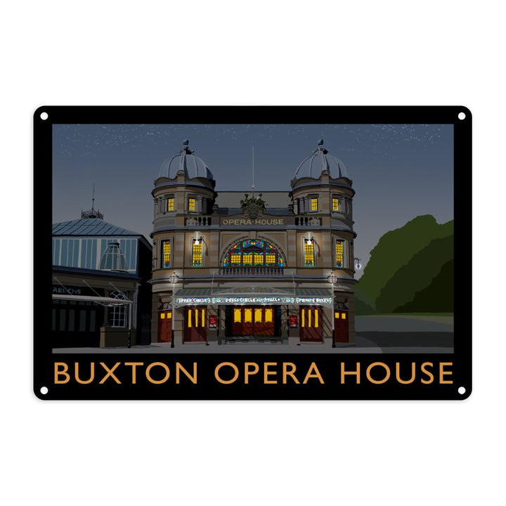 Buxton Opera House, Derbyshire Metal Sign
