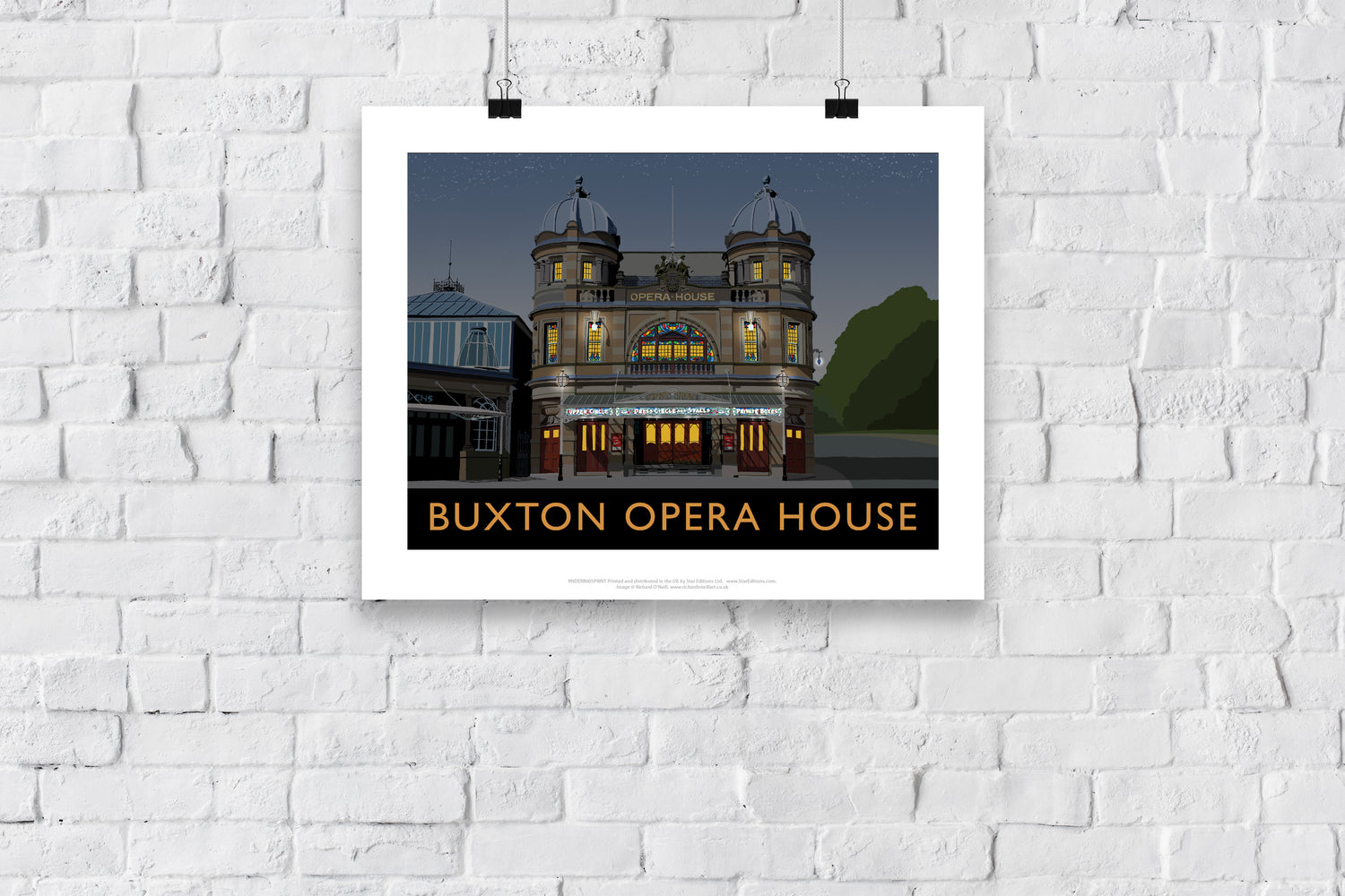 Buxton Opera House, Derbyshire - Art Print
