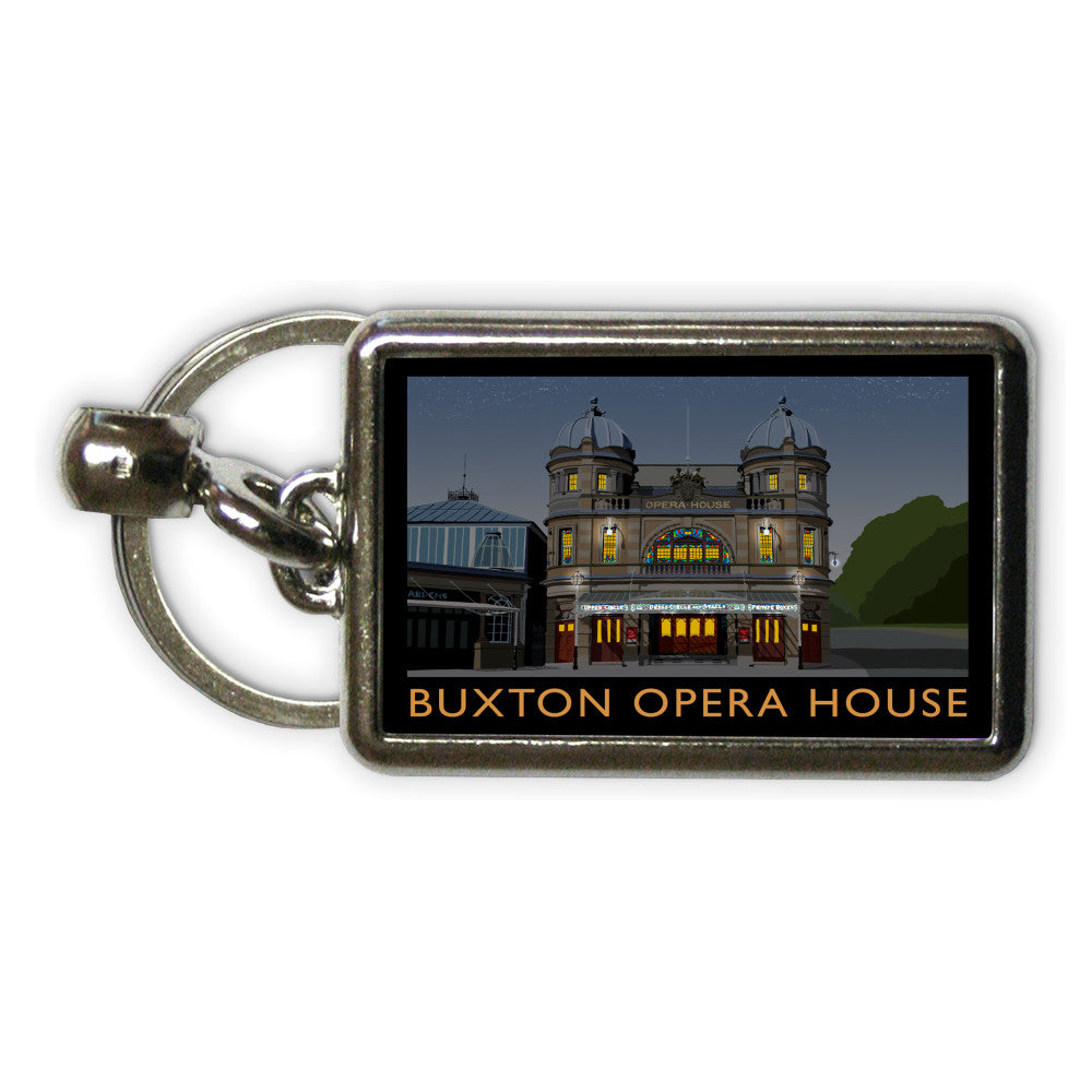 Buxton Opera House, Derbyshire Metal Keyring
