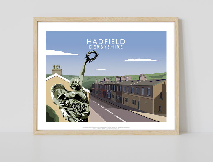 Hadfield, Derbyshire - Art Print