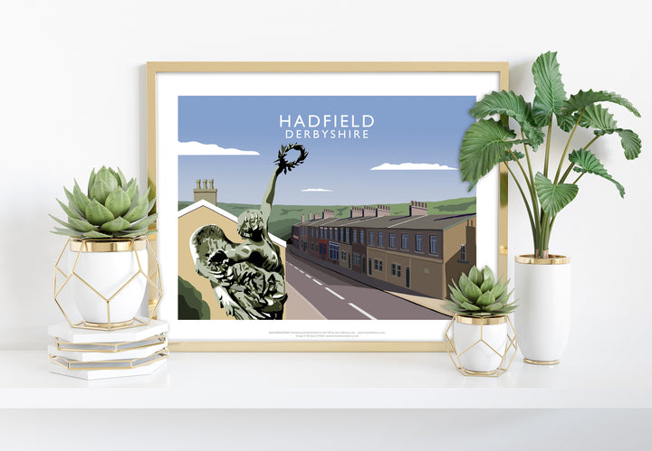 Hadfield, Derbyshire - Art Print