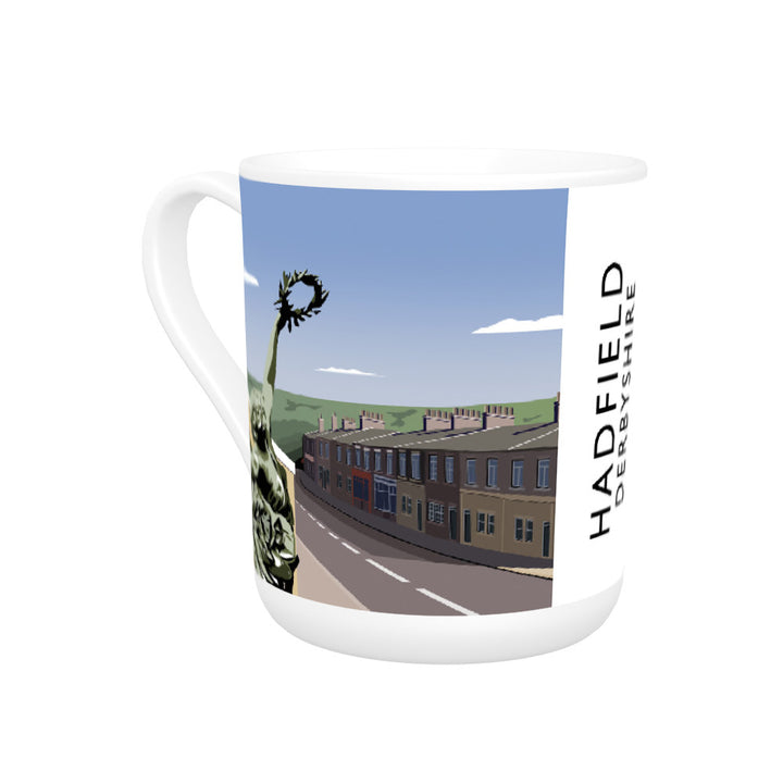 Hadfield, Derbyshire Bone China Mug