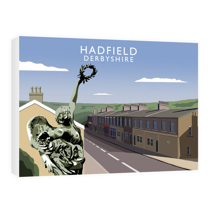 Hadfield, Derbyshire 60cm x 80cm Canvas