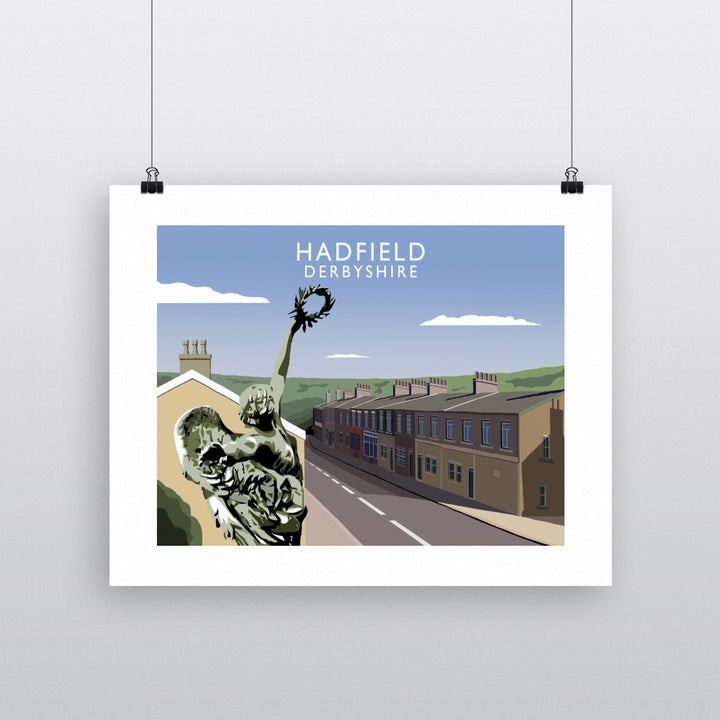 Hadfield, Derbyshire 90x120cm Fine Art Print
