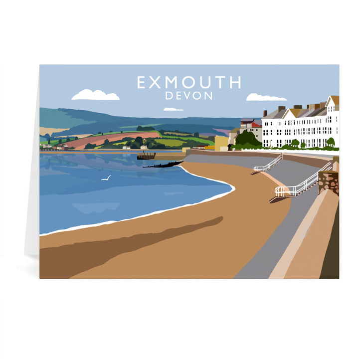 Exemouth, Devon Greeting Card 7x5