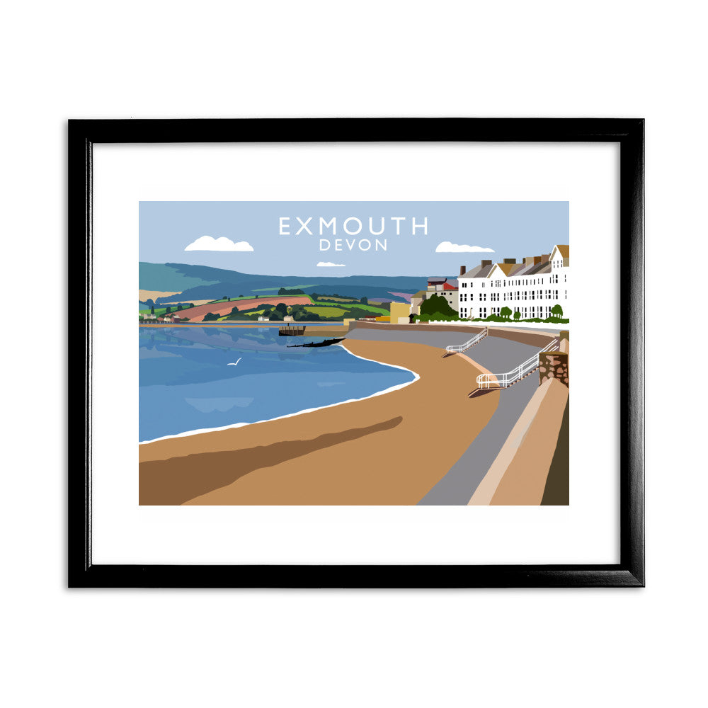 Exmouth, Devon - Art Print