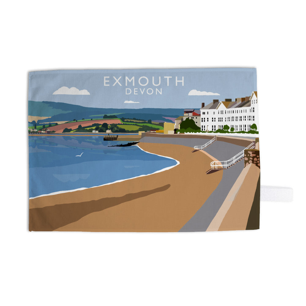 Exemouth, Devon Tea Towel