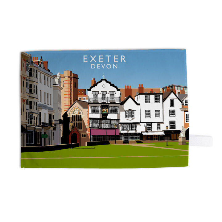 Exeter, Devon Tea Towel