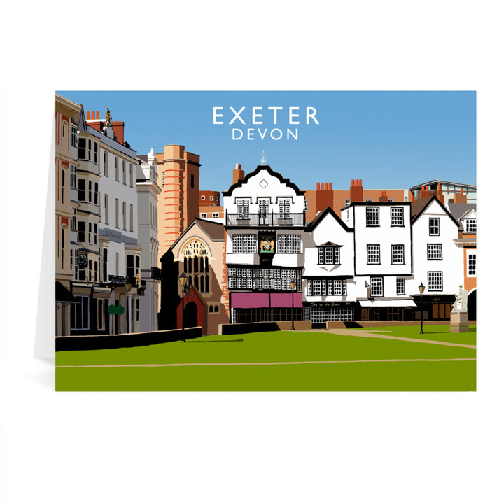 Exeter, Devon Greeting Card 7x5