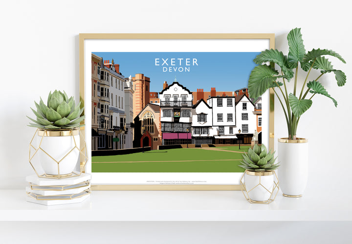 Exeter, Devon - Art Print