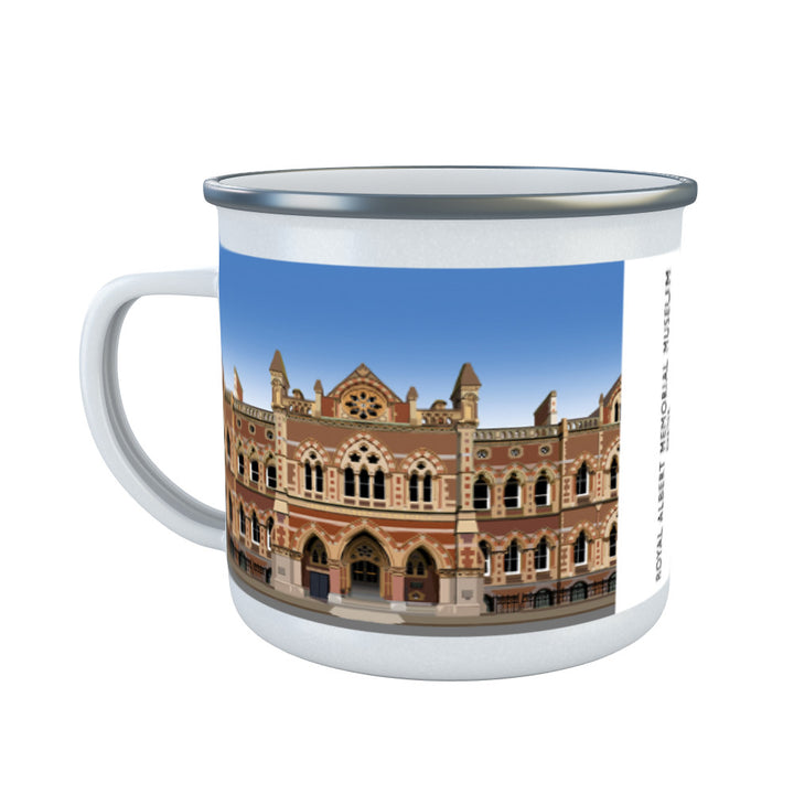 Royal Albert Memorial Museum, Exeter, Devon Enamel Mug