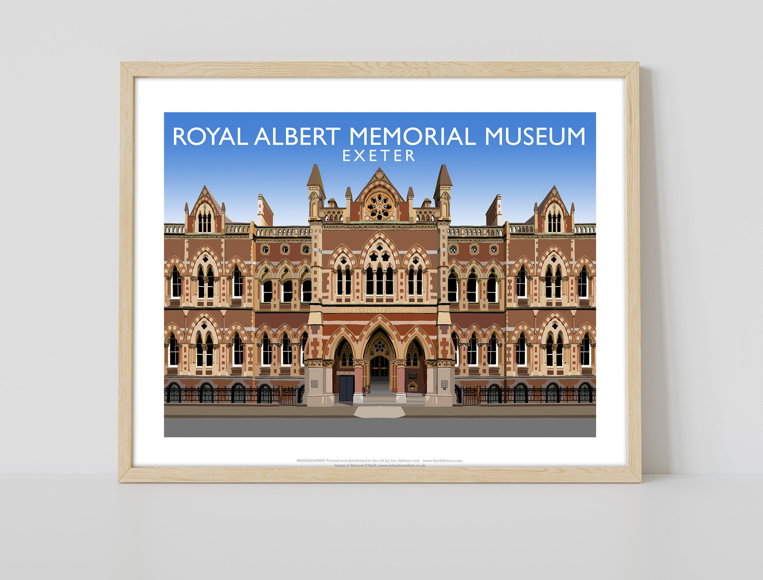 Royal Albert Memorial Museum, Exeter, Devon - Art Print