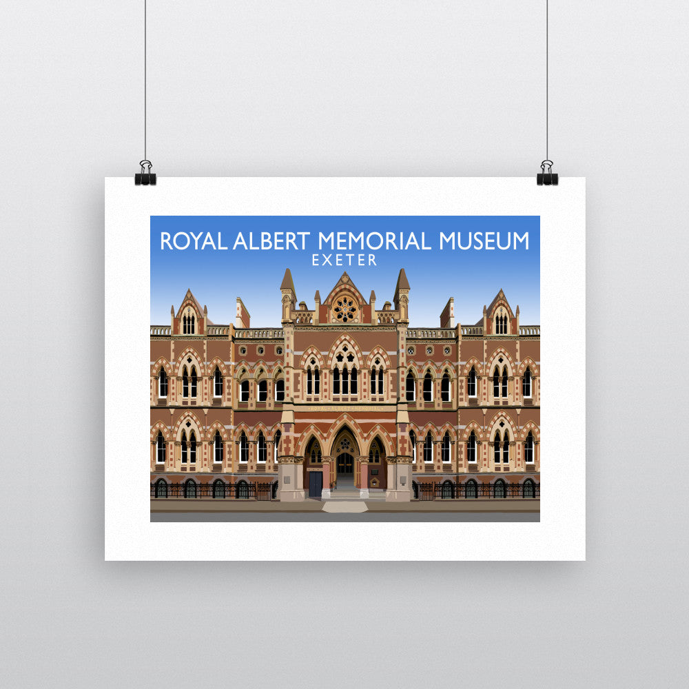Royal Albert Memorial Museum, Exeter, Devon - Art Print