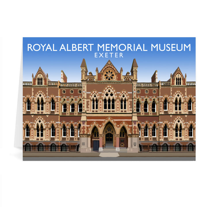Royal Albert Memorial Museum, Exeter, Devon Greeting Card 7x5