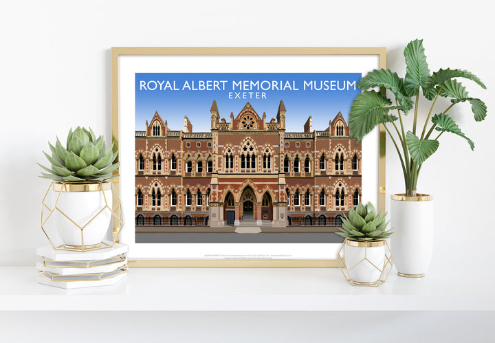 Royal Albert Memorial Museum, Exeter, Devon - Art Print