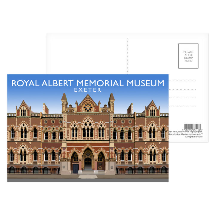 Royal Albert Memorial Museum, Exeter, Devon Postcard Pack