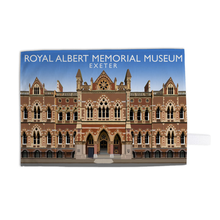 Royal Albert Memorial Museum, Exeter, Devon Tea Towel