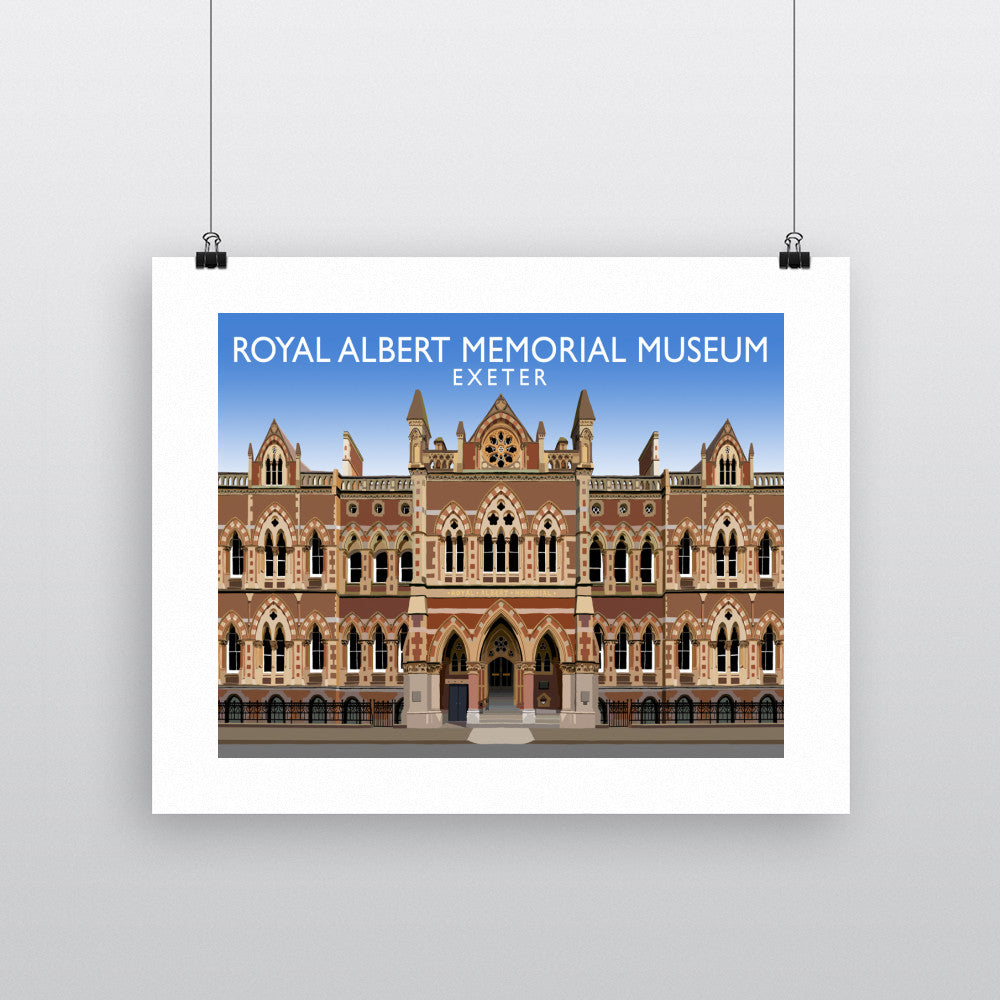 Royal Albert Memorial Museum, Exeter, Devon 90x120cm Fine Art Print
