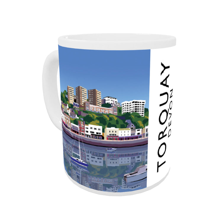 Torquay, Devon Coloured Insert Mug