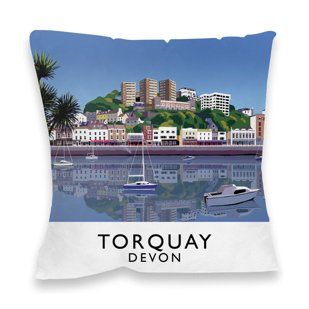 Torquay, Devon Fibre Filled Cushion
