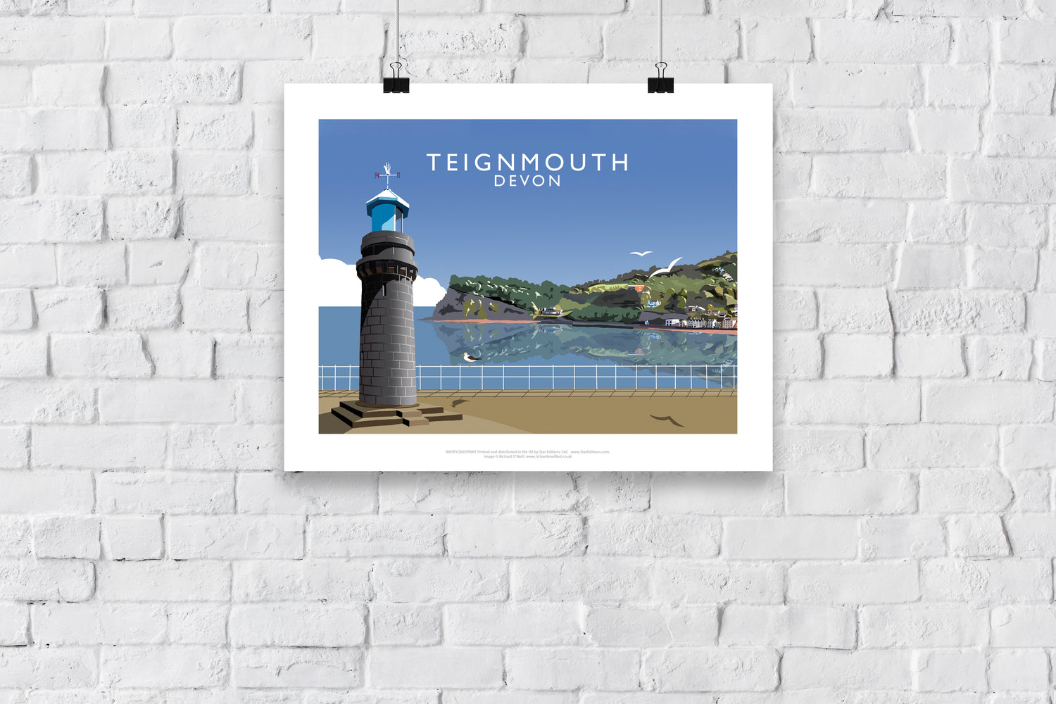 Teignmouth, Devon - Art Print