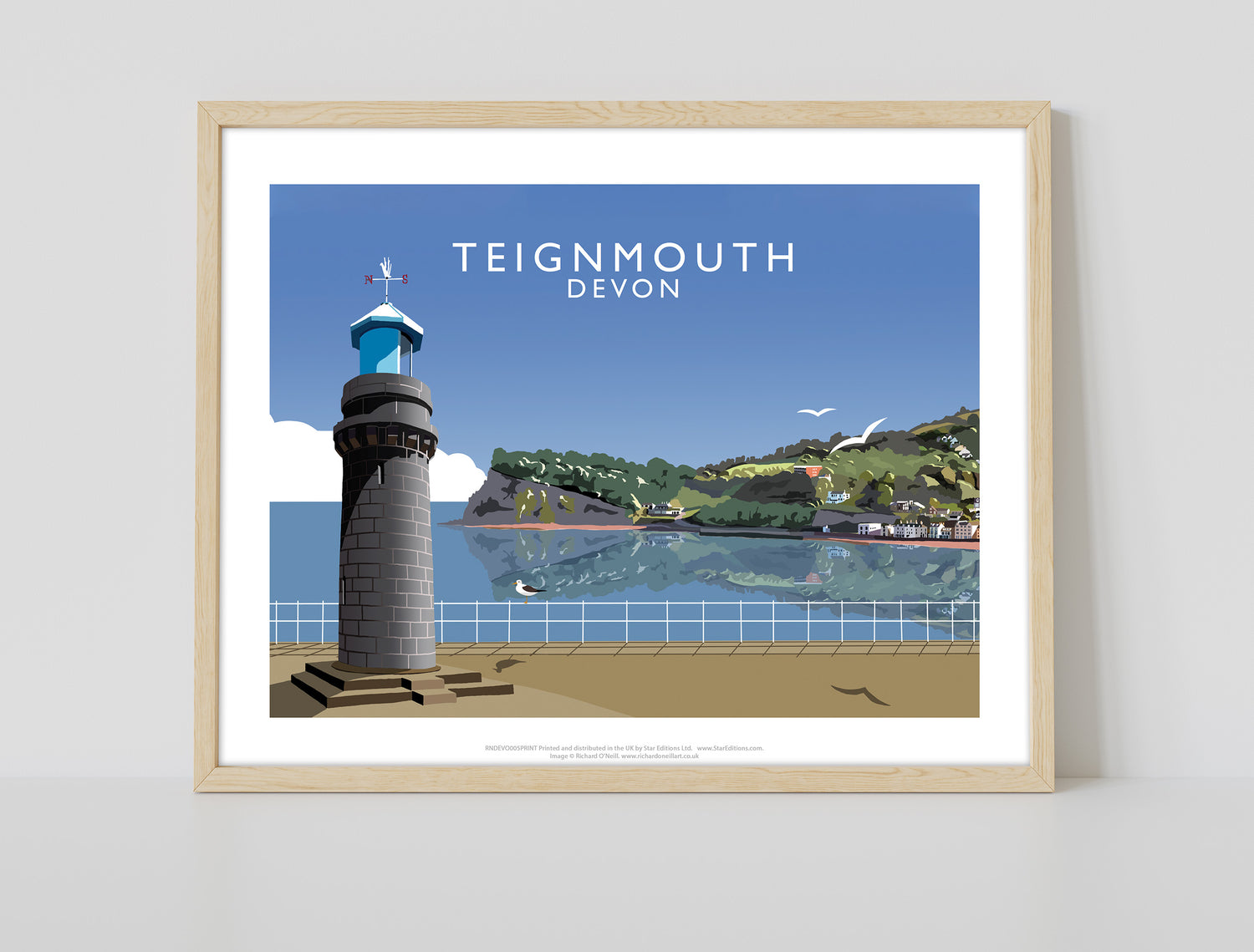Teignmouth, Devon - Art Print